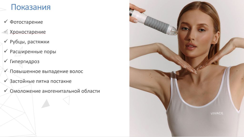 Основные показания (когда рекомендуется Vivace)